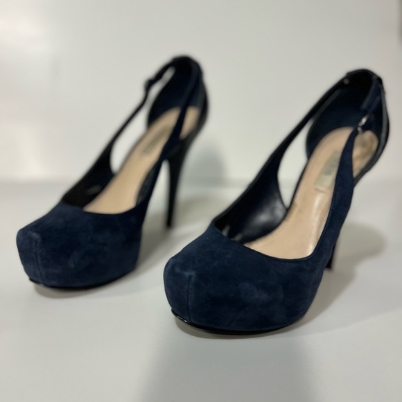 Guess Blue Platform Heel Size 6 - Picture 10 of 11